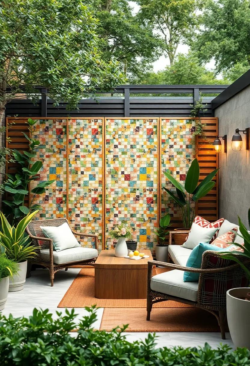 Artistic Borders: Introduce decorative mosaic border panels that frame your garden ⁣beautifully, providing a polished finish to your landscape design