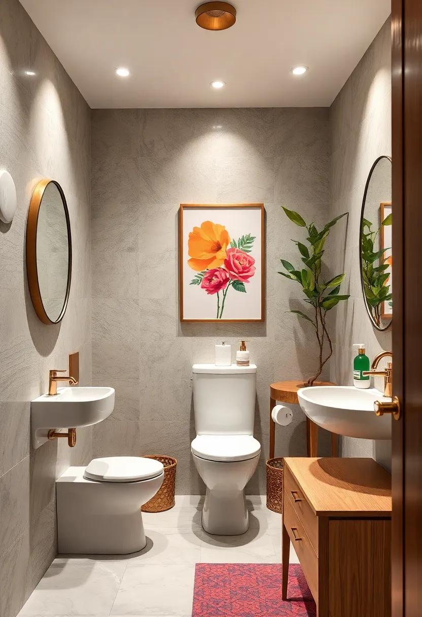 Artistic Touches: Hang a few pieces of art or interesting prints to showcase your personality and enhance the space visually