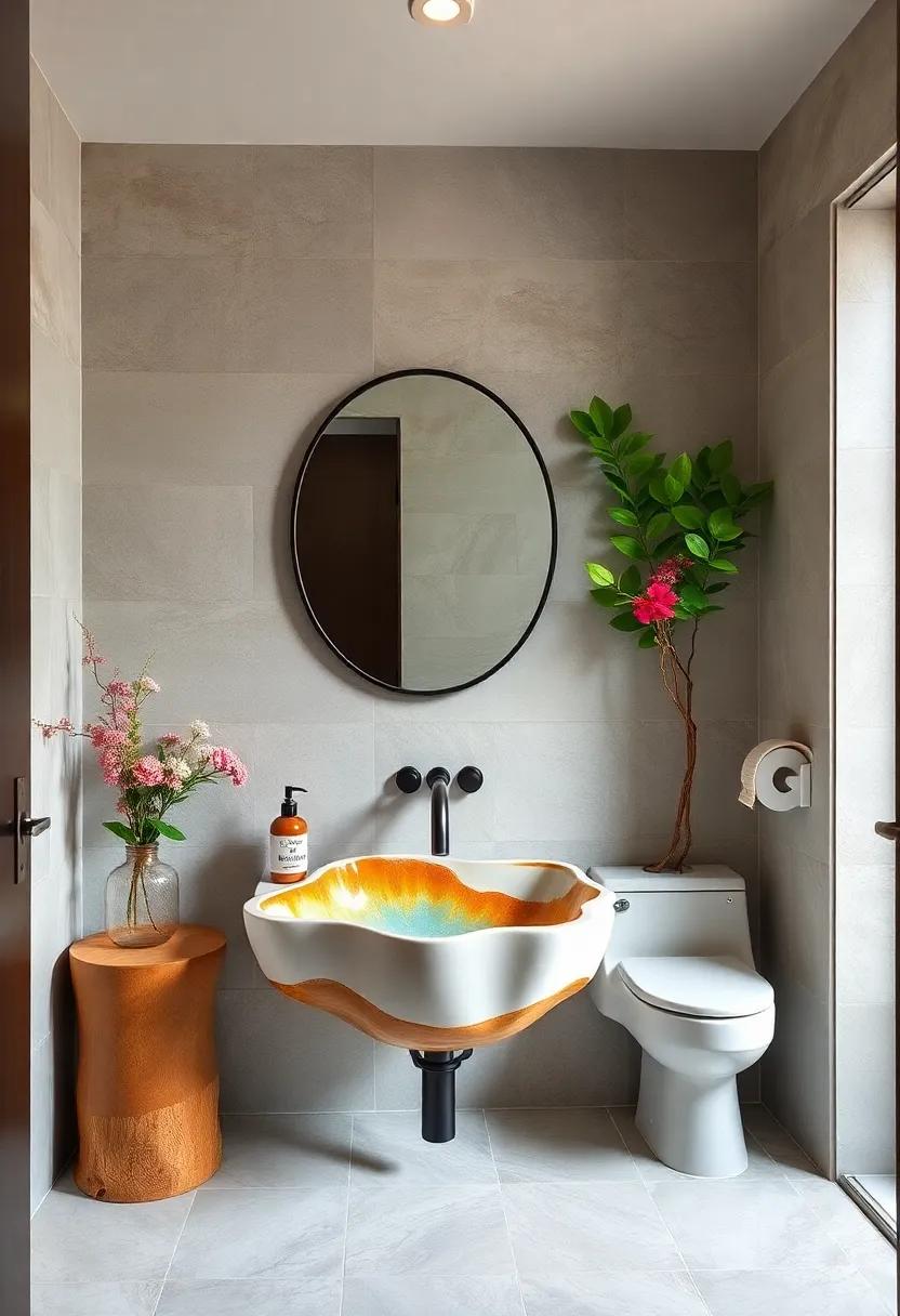 Artistic Sink Basins: Invest in ‌a uniquely shaped or⁤ colorful sink basin to serve ⁢as a stunning centerpiece