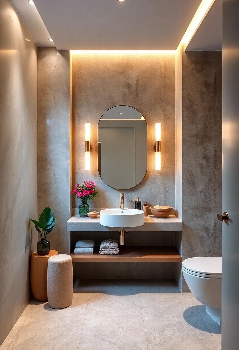 Floating⁢ Vanities: Opt for a sleek floating vanity to create an illusion of more space and maintain a modern aesthetic