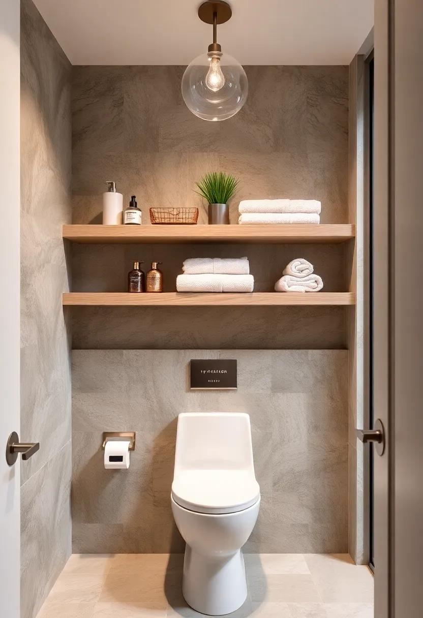 Open‍ Shelving: Install open shelves to display decorative items or neatly arranged towels,creating an inviting and airy feel