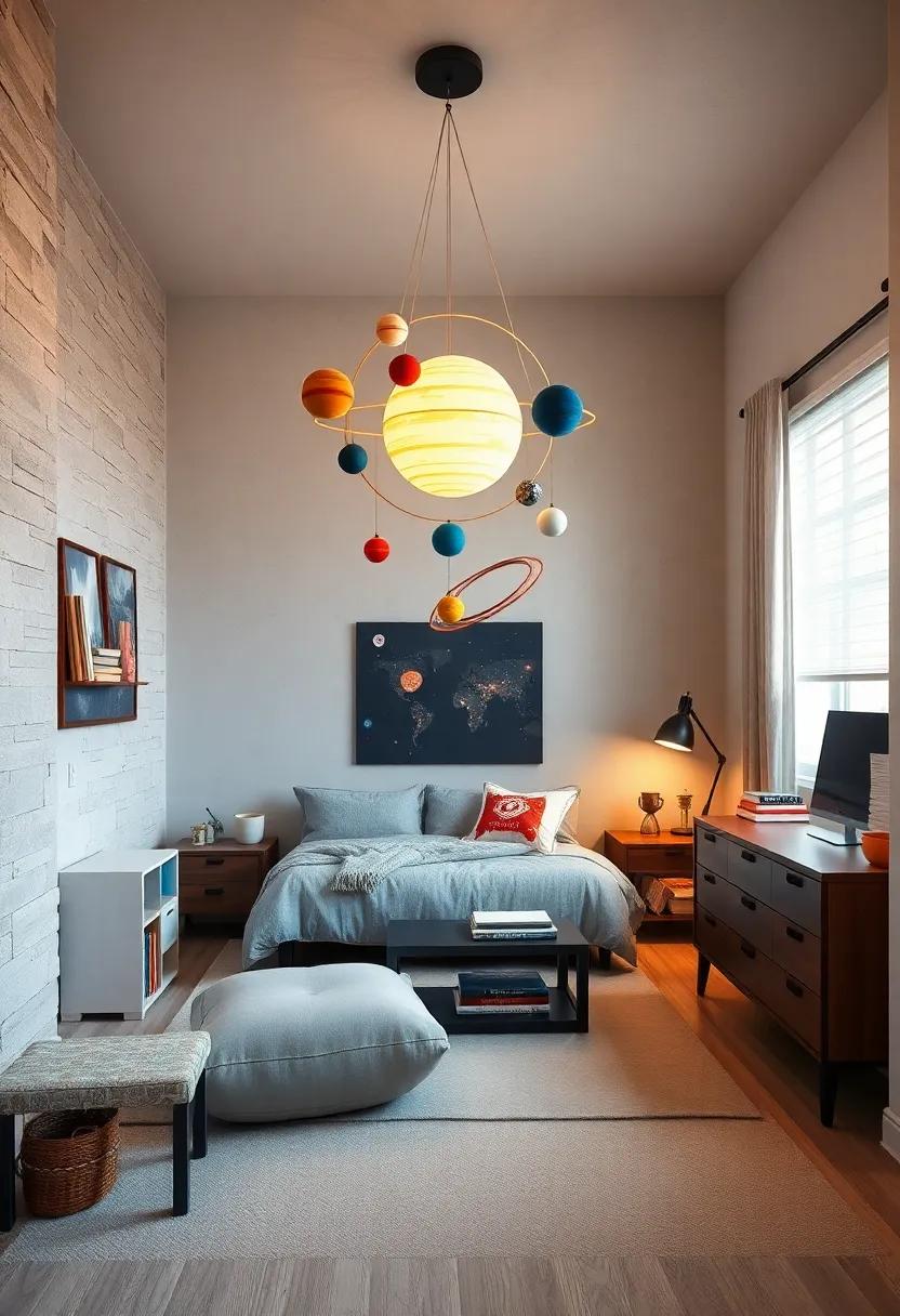 Solar System Mobile: Craft a colorful solar system ⁤mobile that hangs from the​ ceiling, providing a constant reminder of the wonders of space