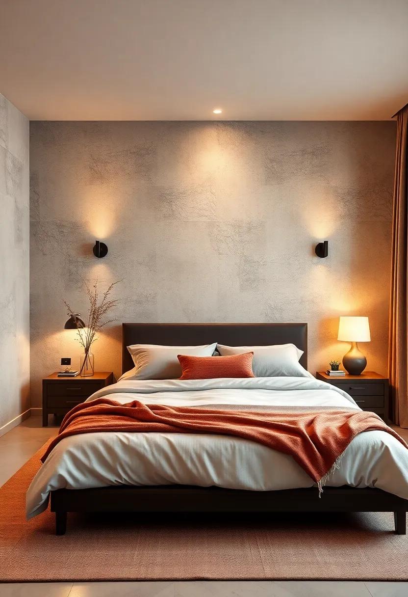 Utilize layered lighting with warm tones,⁢ combining floor lamps and ​wall sconces‍ for a​ cozy ambiance