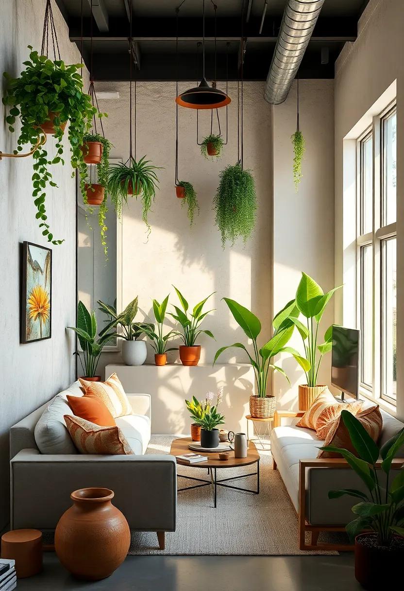 Decorate with Vertical Plants:⁢ Hanging plants or vertical gardens add life and​ color to your space without taking ‌up valuable surface area