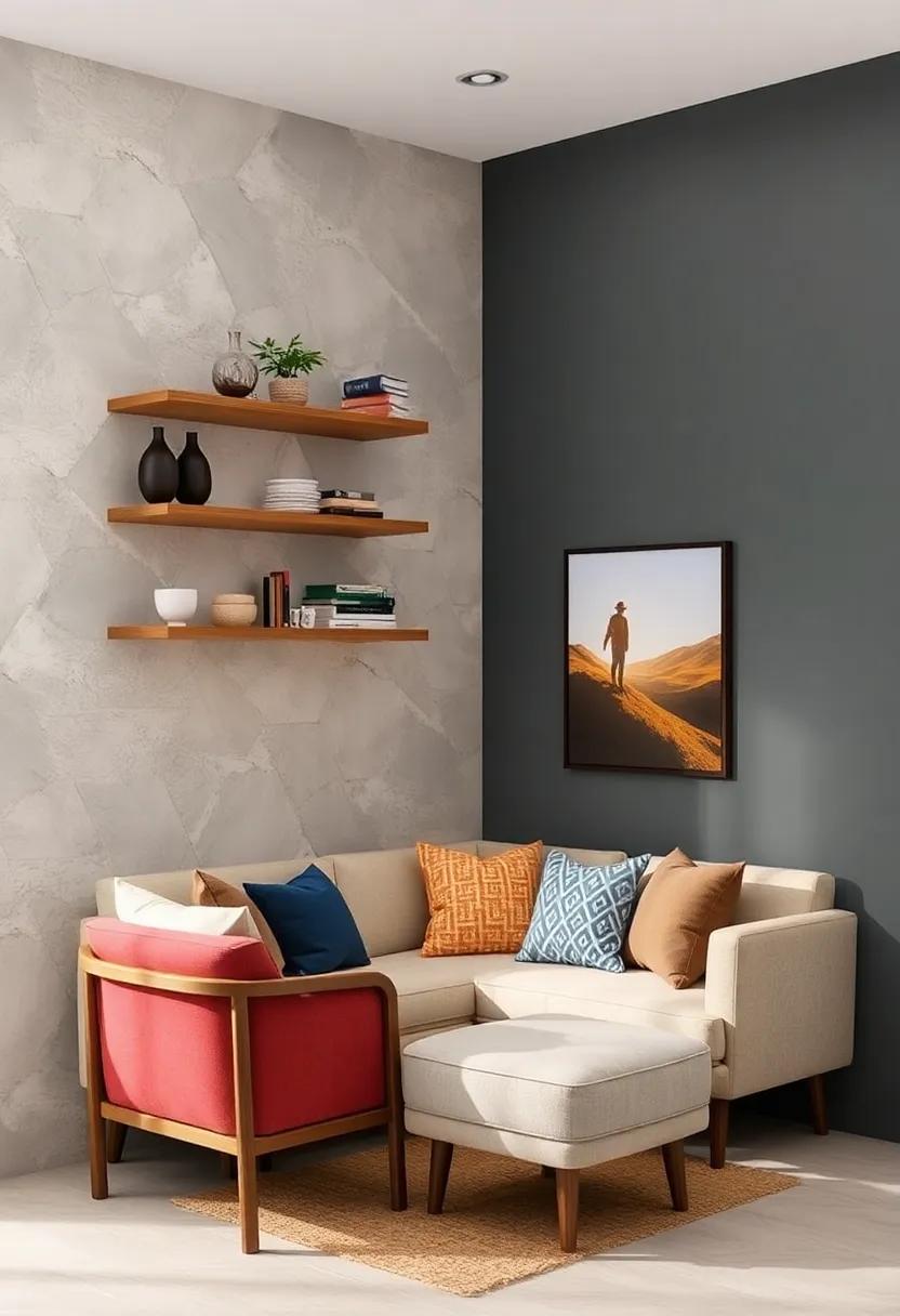 Leverage corner Spaces: ⁤Make use ⁤of awkward​ corners ⁢with corner shelves, seating, or desks to create functional spots where⁤ space might ‍otherwise be ‍wasted