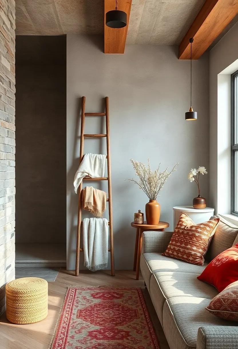 Think Outside the Box: Repurpose unusual items⁢ for storage, such as using ⁢a vintage ladder⁤ to hang blankets or towels, adding both character and‍ functionality