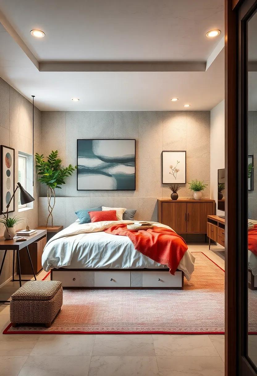 Utilize Under-Bed Storage: Choose beds with ​built-in storage ⁣drawers or use bins underneath to maximize the space that would normally go unused