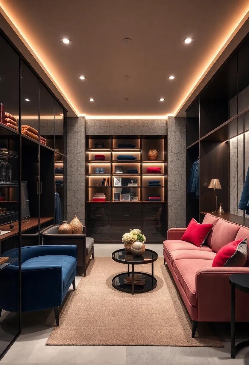 25 Stunning Luxury Walk-In Closets with Bold Accents That Redefine Elegance