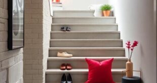 24 Ingenious Small Staircases with Clever Built-In Shoe Storage Solutions
