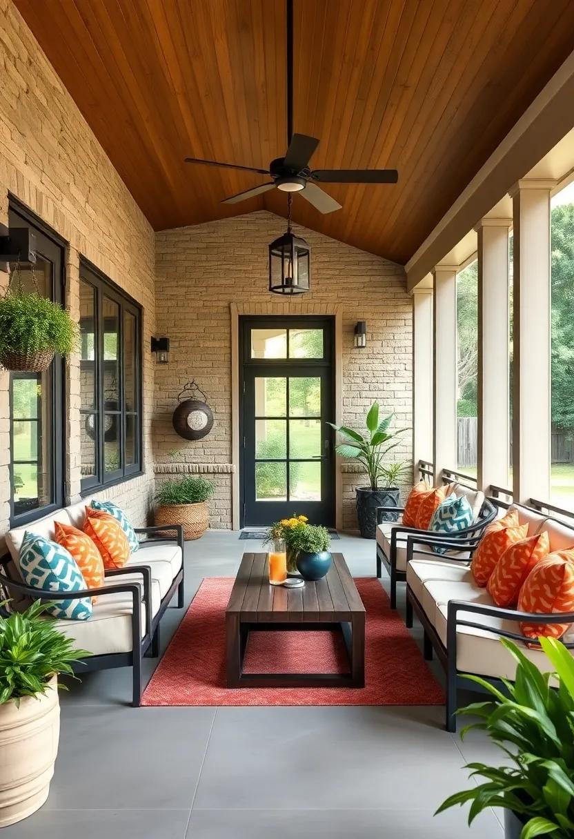 Tech-Savvy⁤ Retreat: Equip⁢ your porch with outdoor-friendly tech, ⁣such as sound systems‍ or smart​ lighting, for ⁤modern convenience