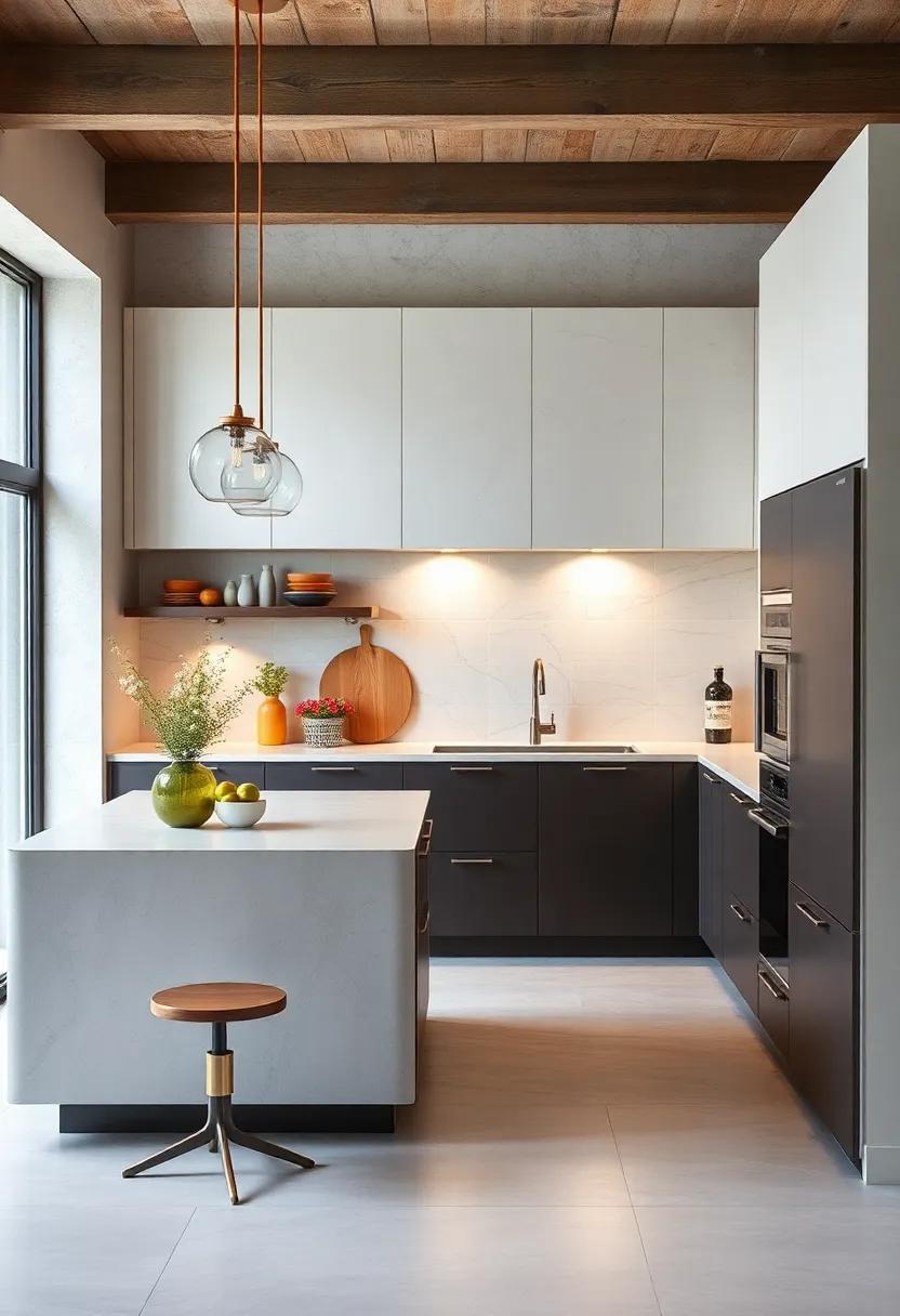 Bold Minimalist Backsplash: Use ⁢a striking ⁣tile‌ or glass backsplash that ⁣adds a pop of personality while ⁤keeping‍ other elements⁤ understated
