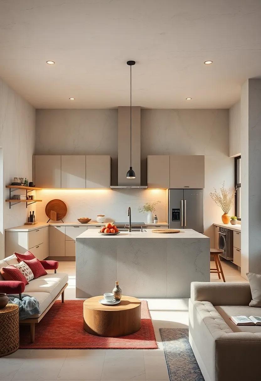 Multi-Functional Islands:‍ Incorporate⁤ an⁣ island that serves multiple purposes—prep space, ‌dining ⁢area, and storage—tailored ⁤to⁣ your needs