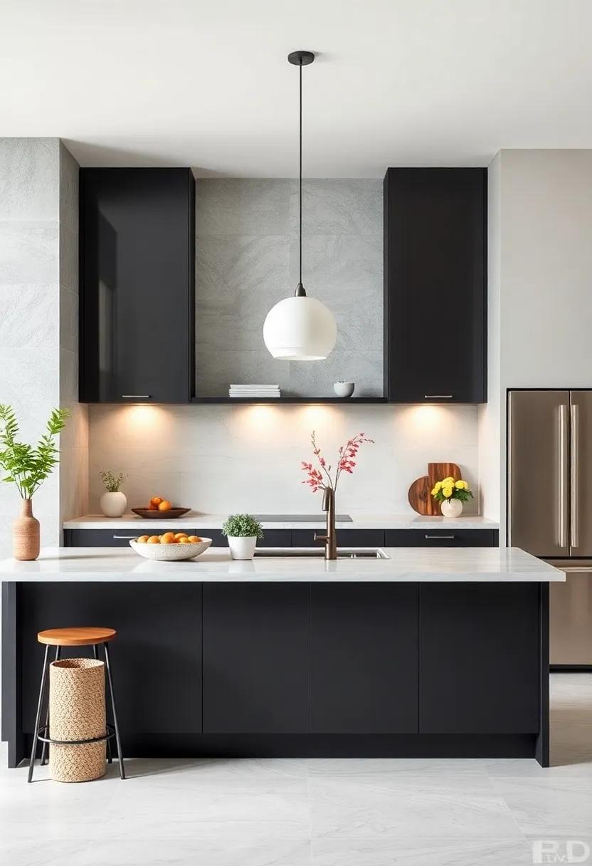 Simple Decor: Keep decor to a minimum—think a single plant or ‍a vase—to ensure⁤ a focus on the kitchen's inherent beauty