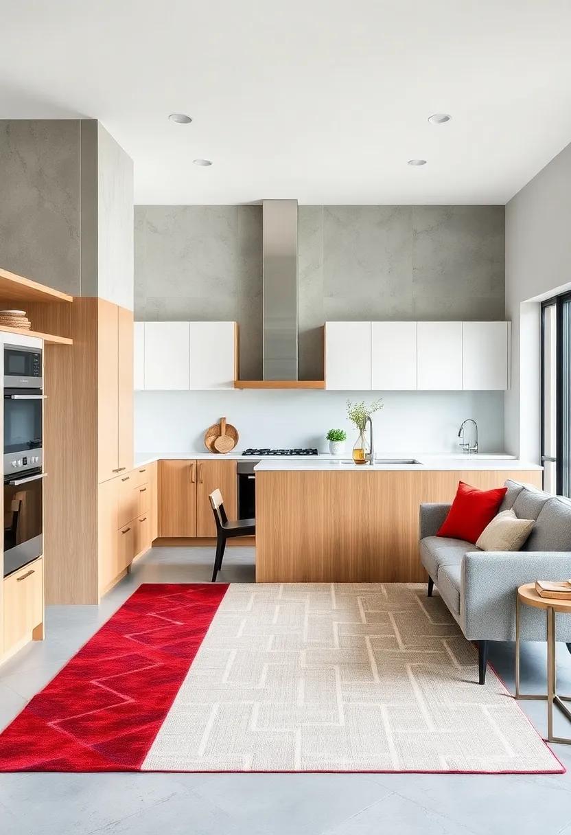 Statement Rugs: Consider a‌ bold, geometric rug that adds⁤ comfort ⁣underfoot⁤ without overpowering the ​kitchen's minimal⁤ aesthetic