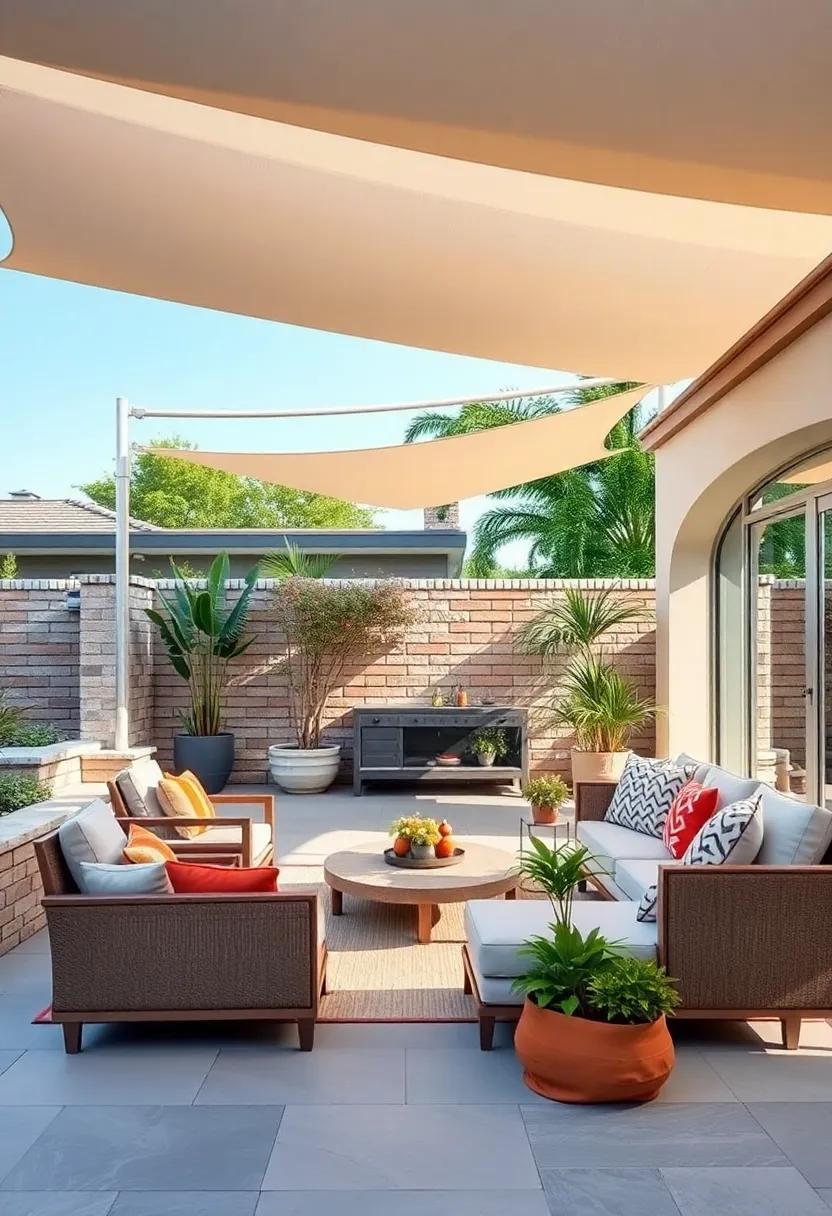 Shade Sail‌ Arches: Construct arched ⁣shade structures ​with the‍ sails for‍ an⁣ elegant, architectural ⁤feature that provides ample coverage ​and⁤ style