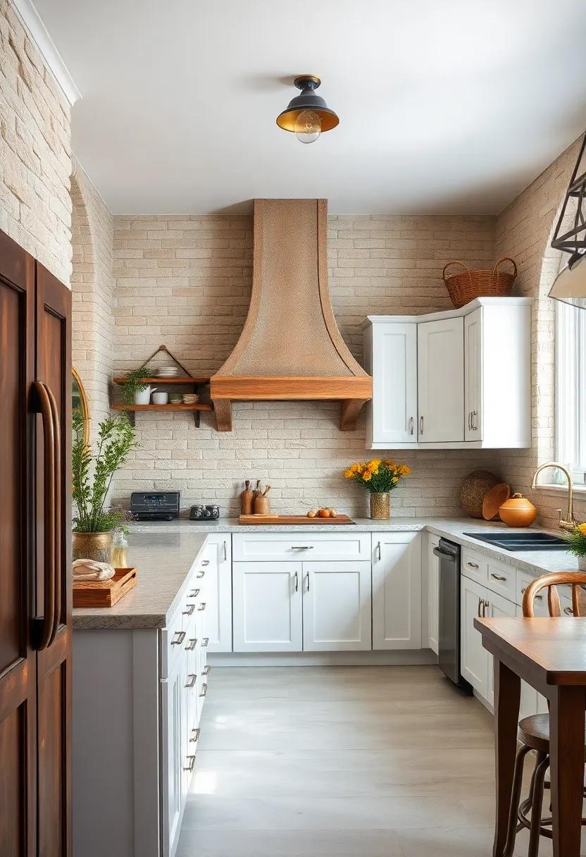 Vintage Hardware: Opt for ‍antique ⁢brass or wrought ‍iron handles and knobs ⁤to enhance the⁤ rustic charm of your kitchen