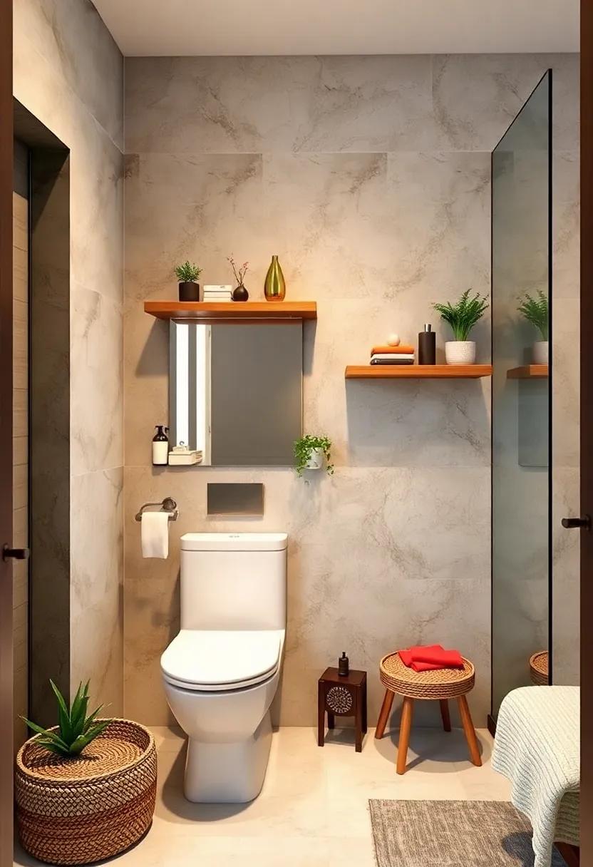 Floating⁢ Shelves: Add floating shelves above‍ the sink ‌or toilet for a ⁢modern ​look while providing storage for decorative items and ‌essentials