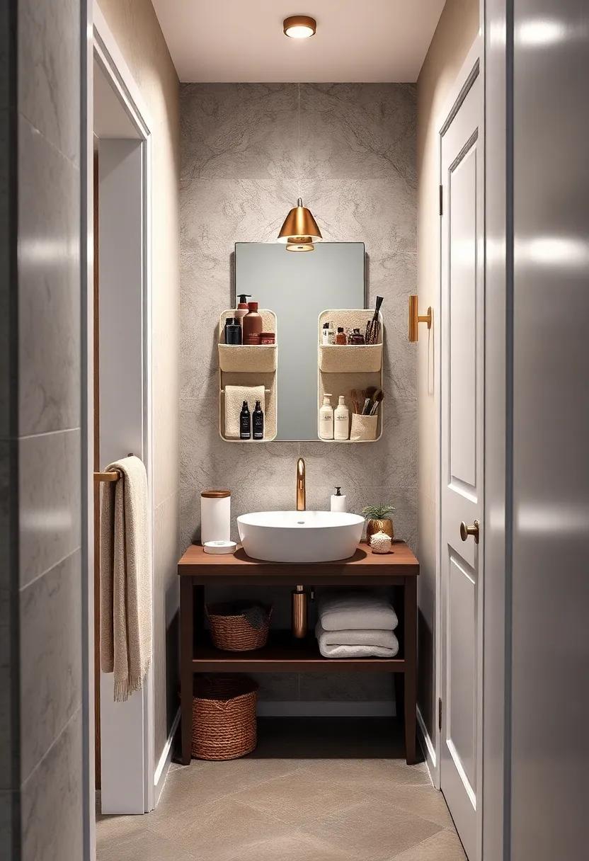 Hanging Organizers: Use hanging shoe organizers on the back ‍of the bathroom door for easy access to⁤ small⁤ items like ​brushes, ​makeup, and cleaning supplies