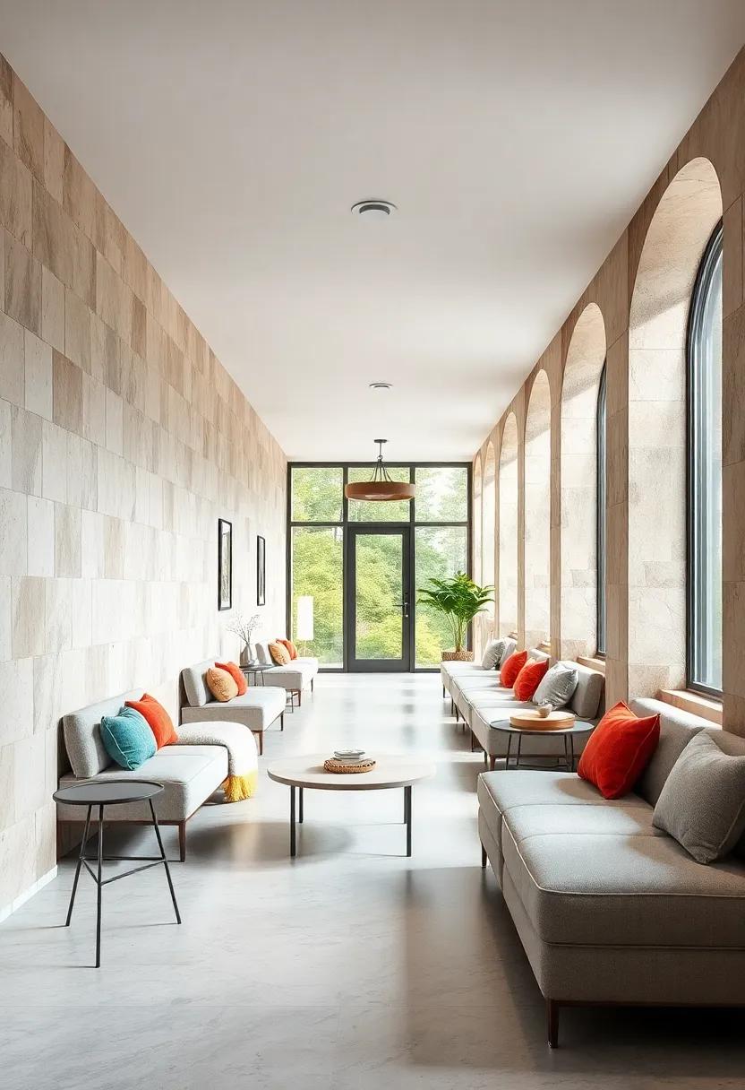 Modular Seating Units: Use modular seating pieces that can be rearranged or stacked to suit your needs, perfect for a constantly evolving space