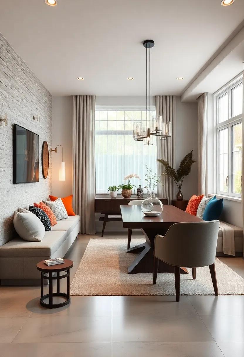 Incorporate Built-In Seating: Design‍ built-in benches with cushions ‌for your dining area, combining comfort with chic storage ​solutions