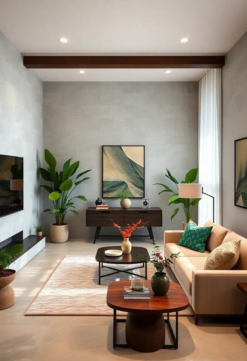 Integrate Plants: Bring life into your space by incorporating greenery that‌ enhances both areas and adds ‌a refreshing touch