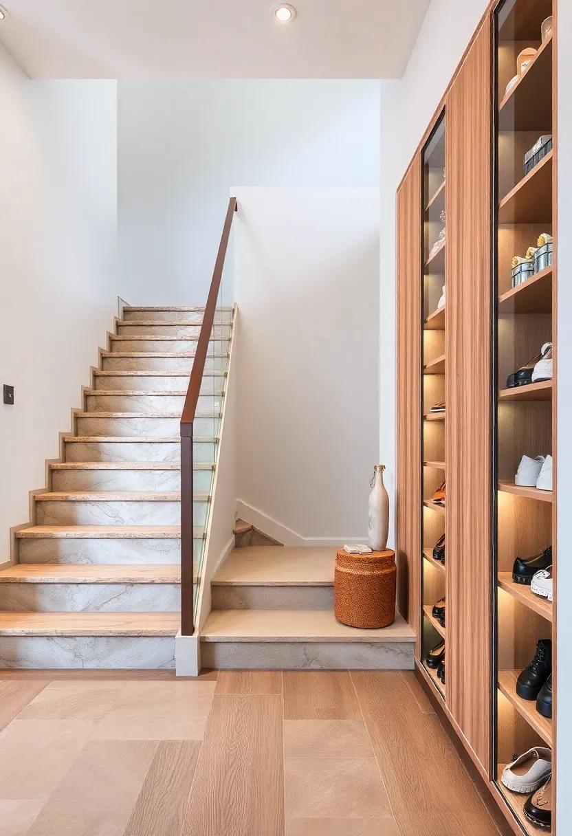 chic Side Sliders:⁣ The clever addition of sliding panels that open to reveal hidden shoe storage creates a clean and organized look while allowing easy‌ access