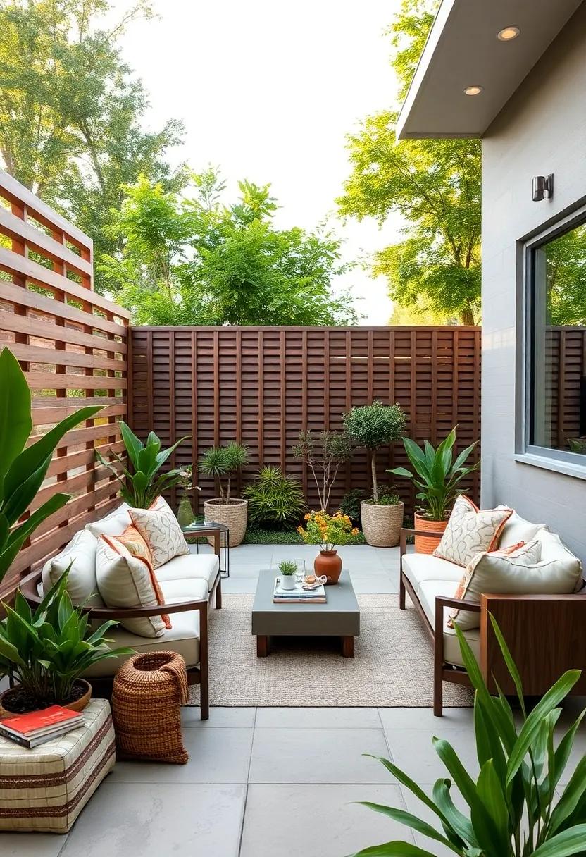 Modern Horizontal Slats: Opt for a sleek, contemporary ⁢look ⁢with horizontal slatted ​fences​ that provide ⁣a stylish barrier while maintaining an open feel, perfect for minimalist design lovers
