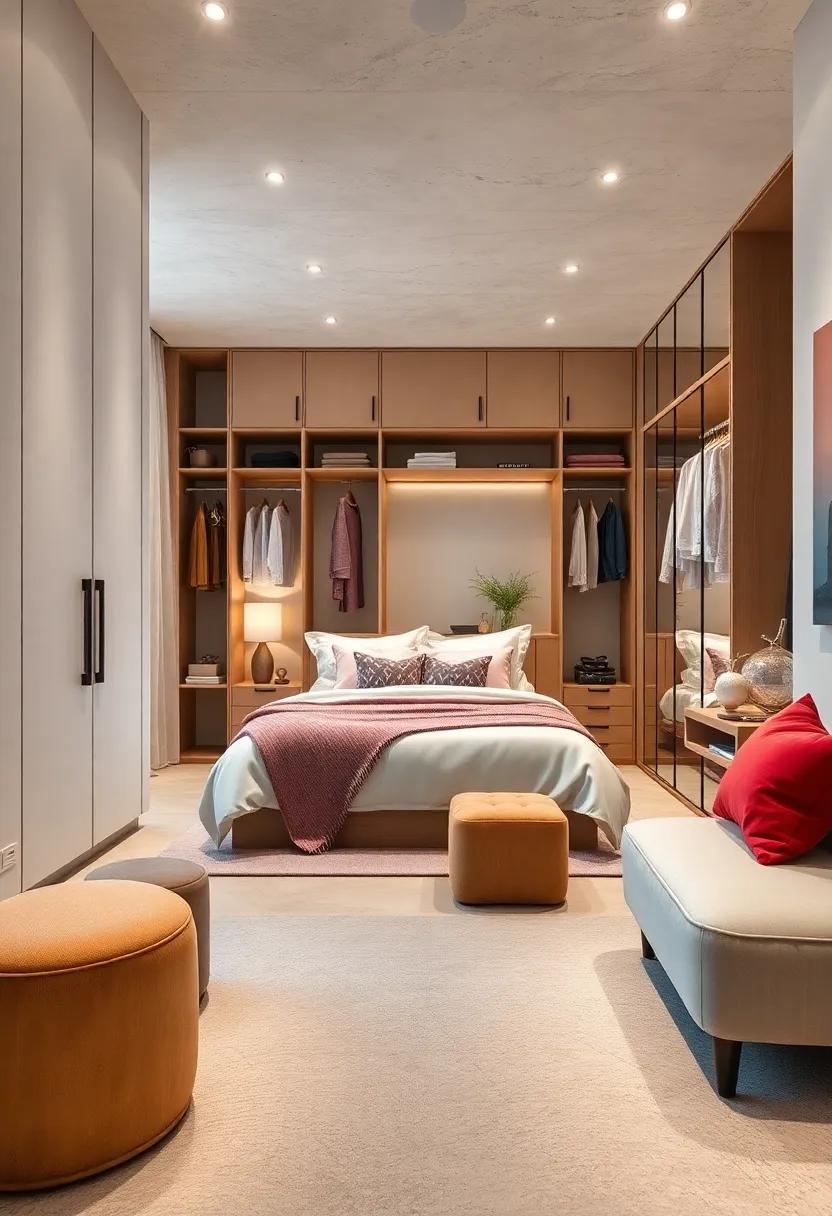 Embrace Minimalism:⁤ Discover how a sleek, uncluttered wardrobe design can transform ⁣your bedroom ‌into a tranquil retreat while maximizing your⁣ storage
