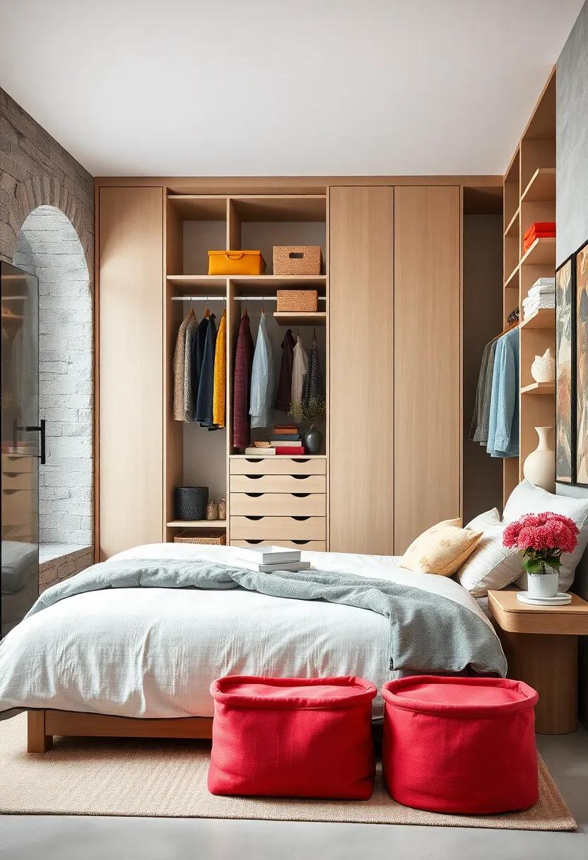 Fabric Storage Solutions: Explore stylish fabric bins and baskets as a trendy way to store items while maintaining a‌ cohesive look