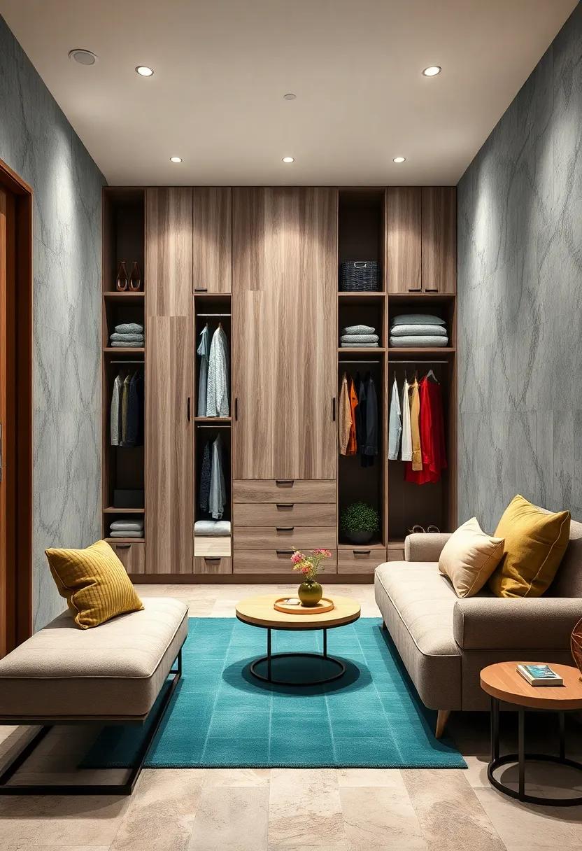 Multi-Functional Furniture: Dive into the world of wardrobes ⁣that double as seating or additional⁢ shelving, blending functionality with style