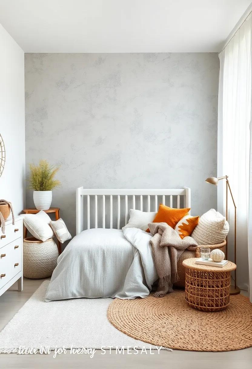 textured Textiles:⁢ Layer different textures with light grey bedding,​ plush rugs,⁢ and soft throws to ⁤create a cozy atmosphere that invites⁣ warmth ‌and ‌comfort