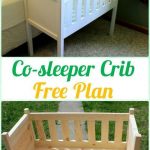 DIY Co-sleeper Crib Instruction – DIY Baby Crib Projects [Fr