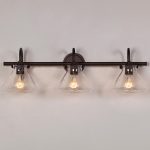 Beaker Glass Bath Light - 3 Light