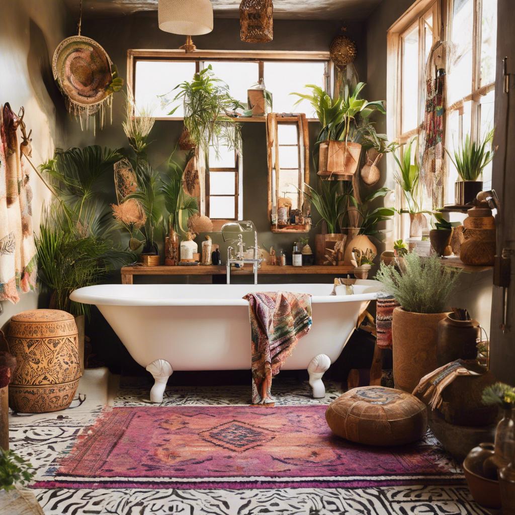 Styling Your Bohemian Bathroom with the Final Touches