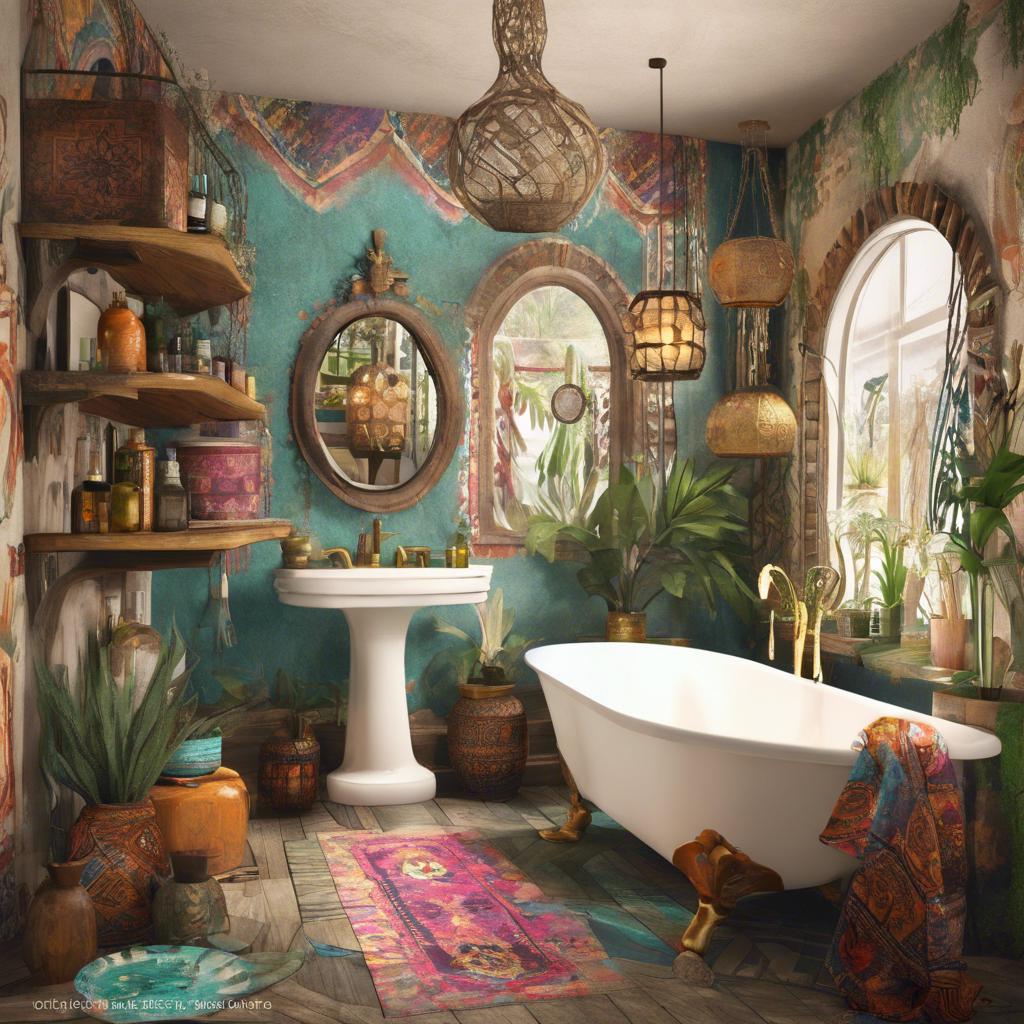 Creating a Bohemian Oasis ⁣in Your Bathroom