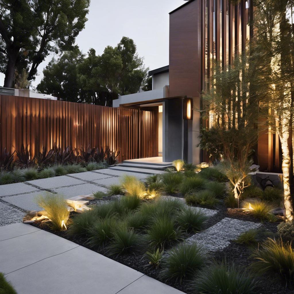 Choosing the Right ⁣Plants for Modern Frontyard⁢ Design