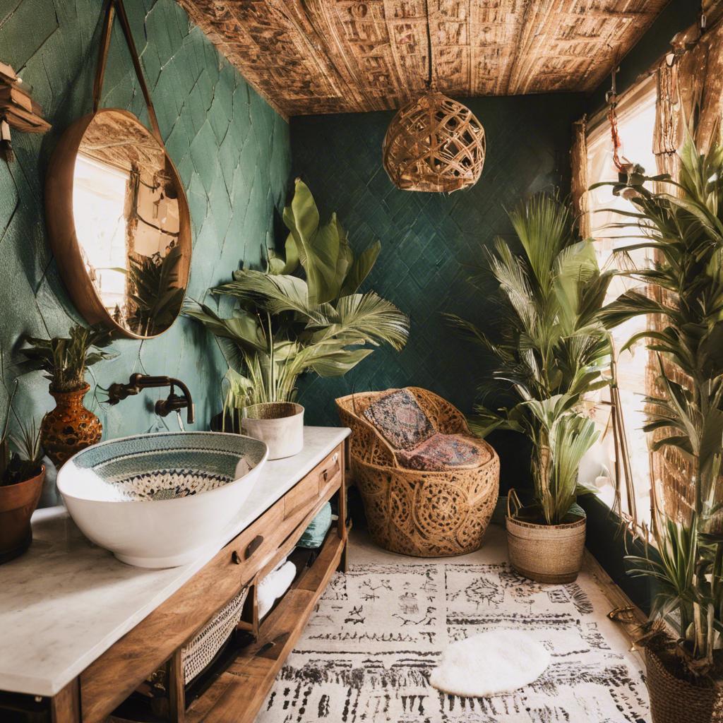 Bringing ⁣in Plants ​for a Fresh⁢ Bohemian Feel