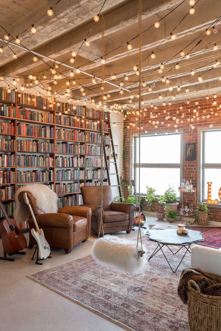 An Artsy Downtown Loft in LA Bursting with Books