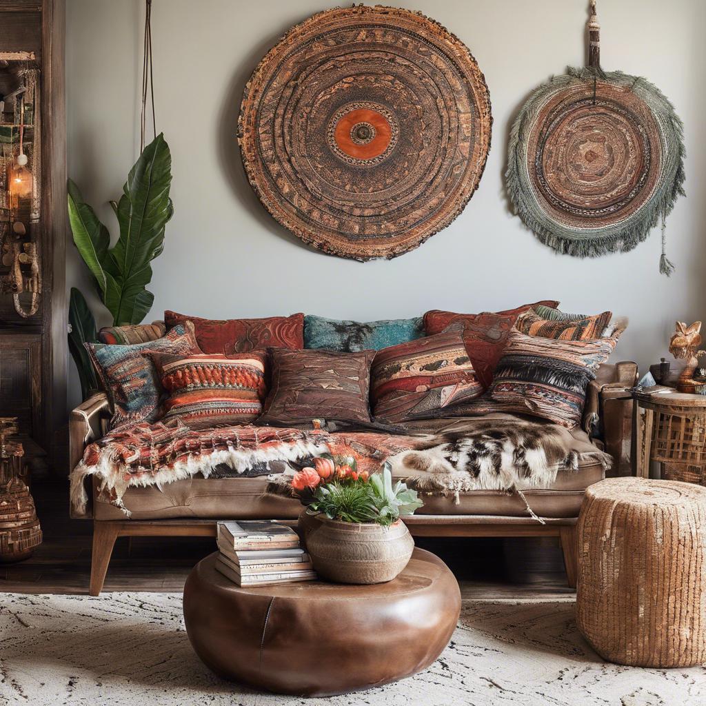 Mixing Textures and‍ Patterns ⁣for a Boho Living ‍Room