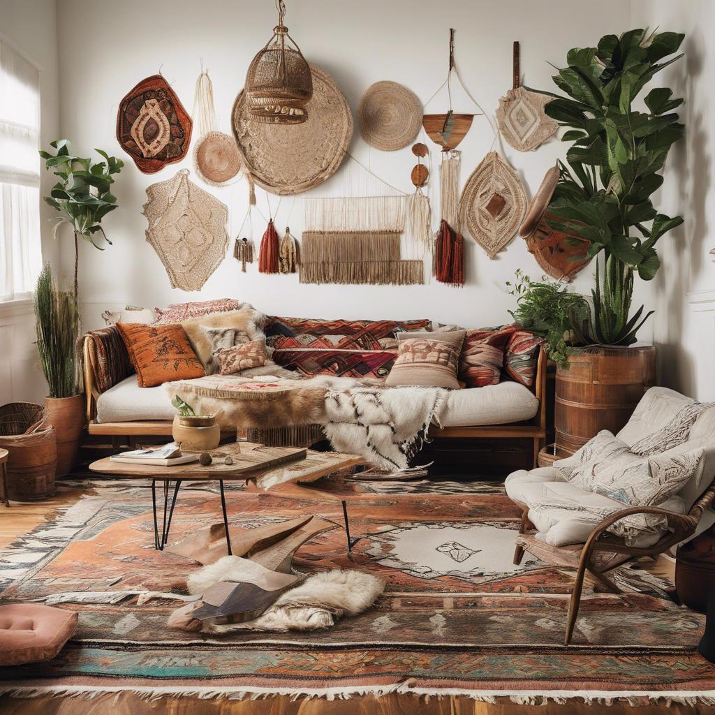 Incorporating Natural Elements in Your Boho Living⁣ Room Design