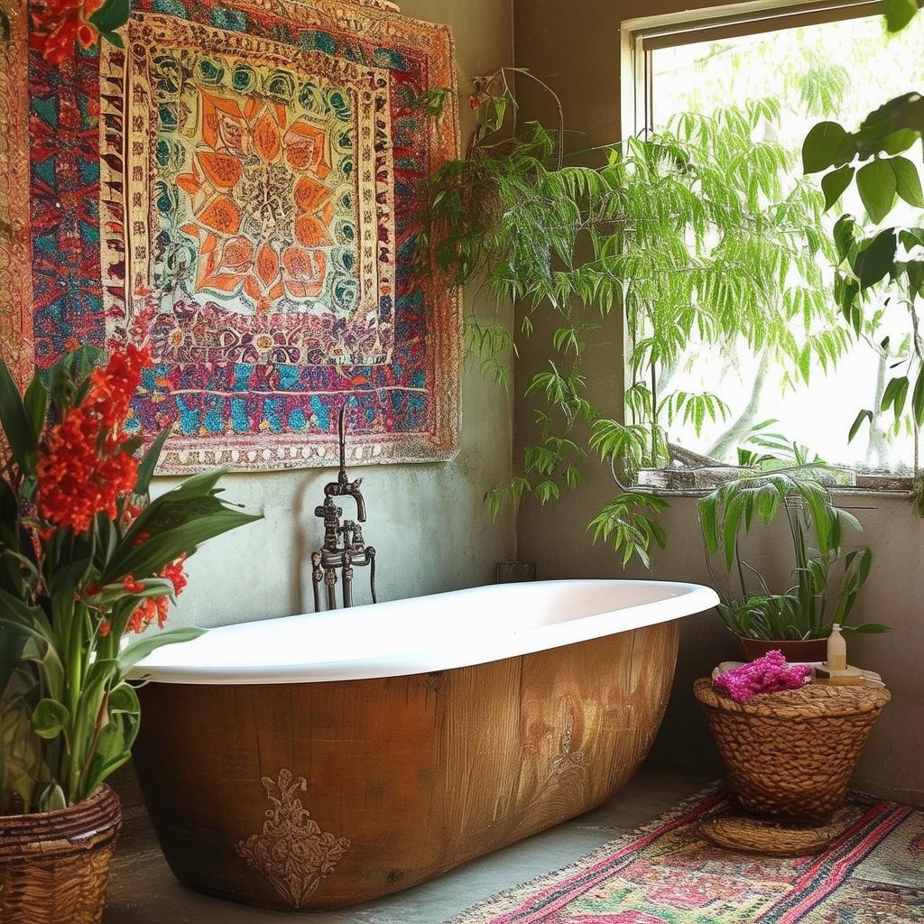 Bohemian Bliss: Unleash Your Creativity with Boho Bathroom Design