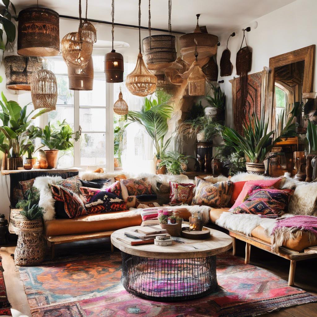 Boho Living Room Lighting: Bring⁤ in Warmth with Soft Hues