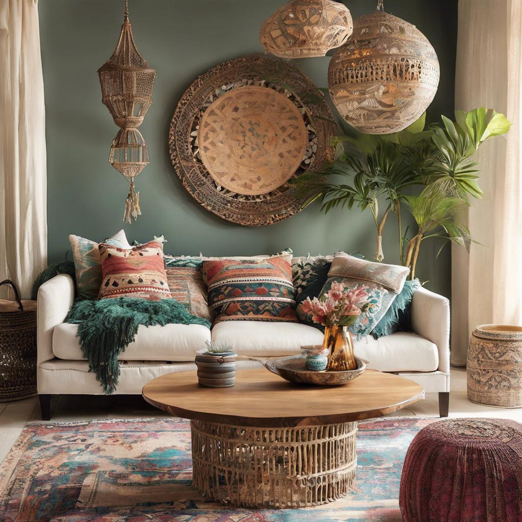 Boho Living Room Rugs: Cozy Up Your Space with Bohemian Patterns and Designs