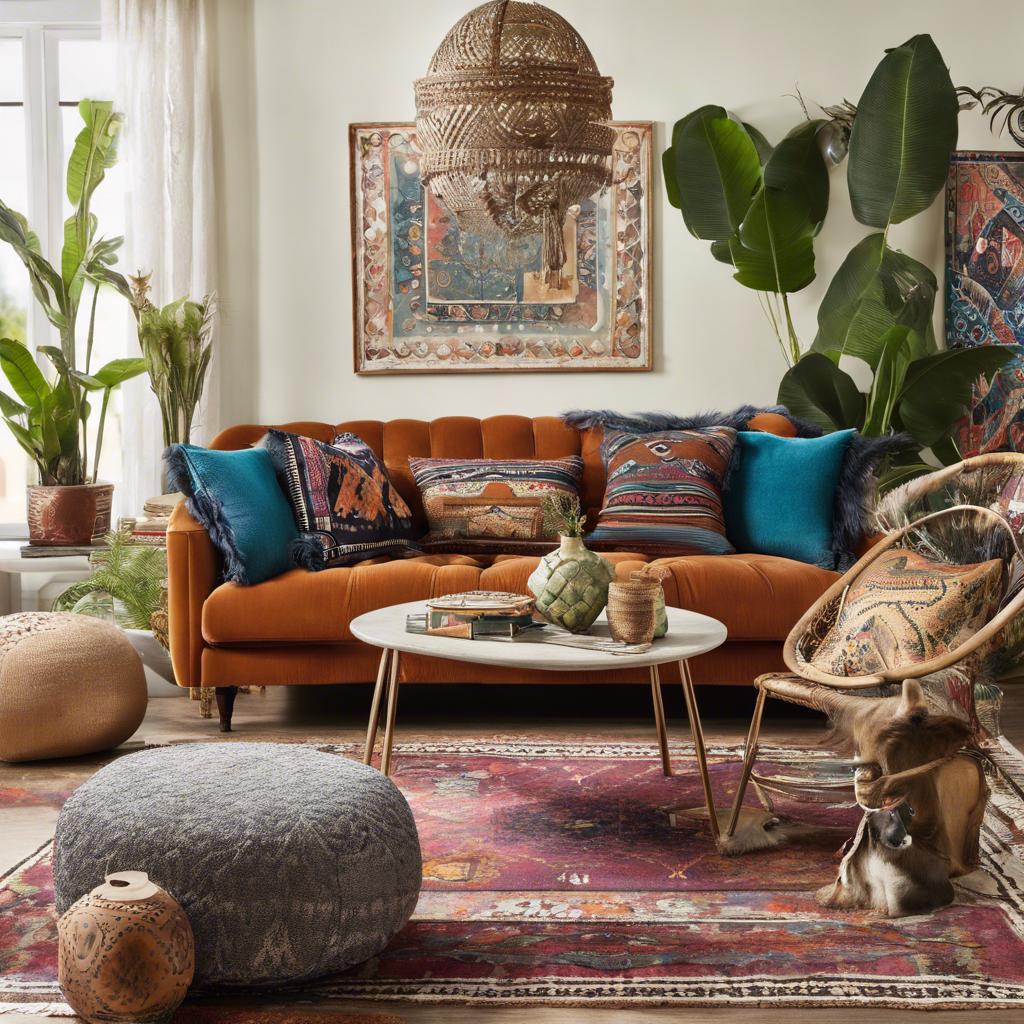 Choosing the Right Colors for a Boho Living Room