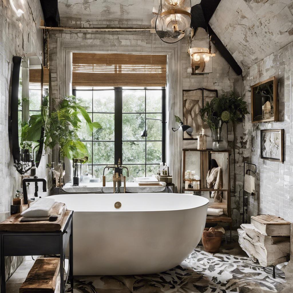 Bold Wallpaper: Making a Statement in ⁢Your Bath Space