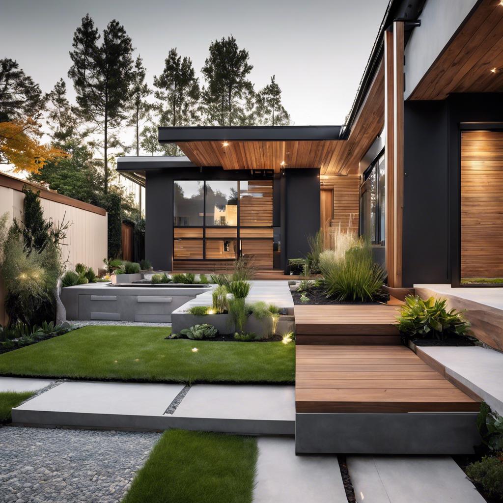 Utilizing Minimalist Elements in Modern Frontyard Design