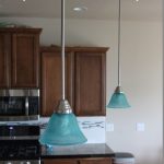Turquoise Pendant Lights - How to Dye Light Shades