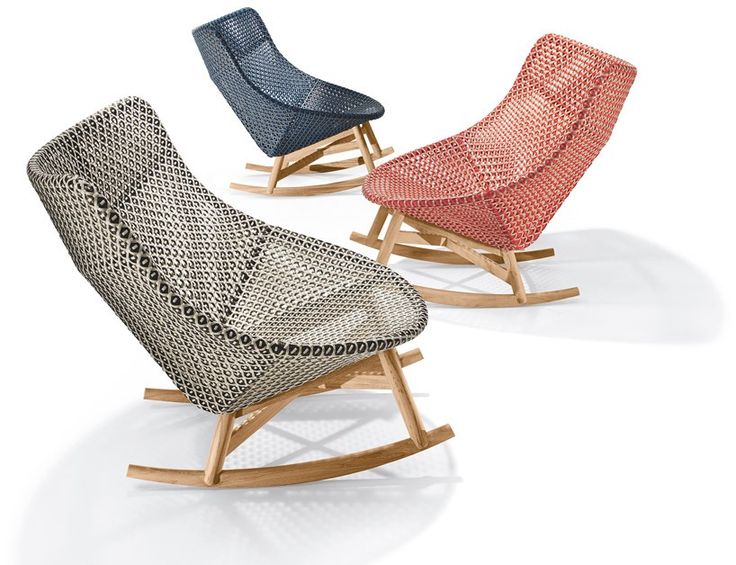 sebastian herkner's outdoor mbrace chair collection for dedon at imm cologne