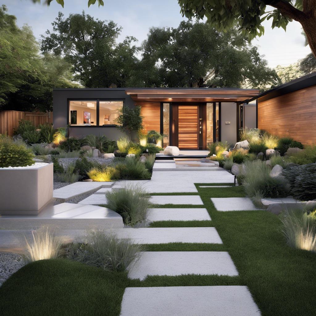 Utilizing Sustainable Materials: Eco-Friendly Choices for ⁤a Modern Front Yard Design