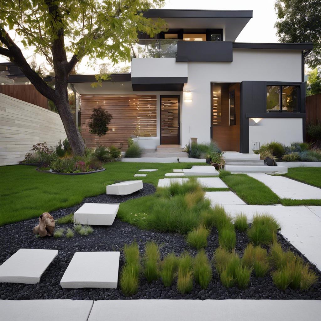 Designing a Functional and Stylish Modern Front Yard